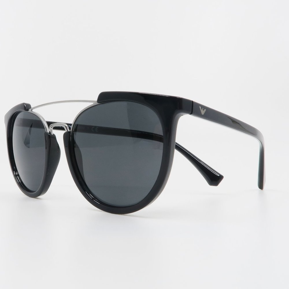 Emporio Armani Black Aviator EA 4122 5017/87 - Picture 1 of 4